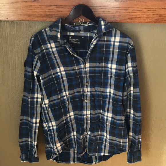 American Eagle Men’s Shirt Trio - Picture 6 of 7